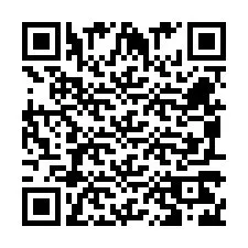 Codice QR per il numero di telefono +260972268507