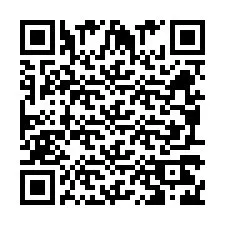 Código QR para número de teléfono +260972268520