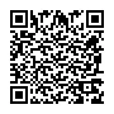 Codice QR per il numero di telefono +260972268559