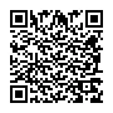 Codice QR per il numero di telefono +260972268566