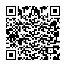 QR-code voor telefoonnummer +260972268594