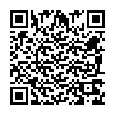 QR kód a telefonszámhoz +260972268607