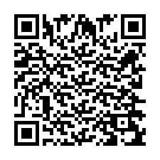 Codice QR per il numero di telefono +262262909981