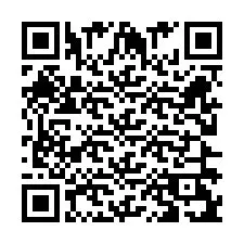 Codice QR per il numero di telefono +262262910025