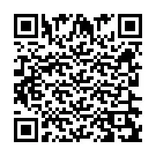 QR-code voor telefoonnummer +262262910040