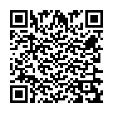 Codice QR per il numero di telefono +262262910087