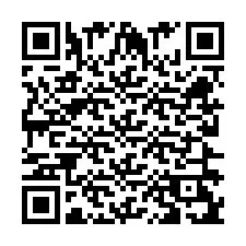 QR-code voor telefoonnummer +262262910088