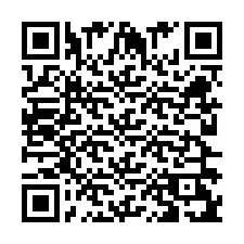 QR Code สำหรับหมายเลขโทรศัพท์ +262262910208