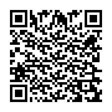 Codice QR per il numero di telefono +262262910219