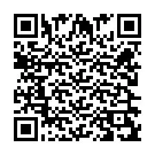 QR-code voor telefoonnummer +262262910239