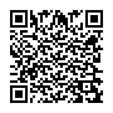 Codice QR per il numero di telefono +262262910244