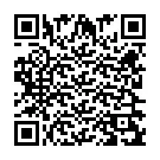 QR-code voor telefoonnummer +262262910256