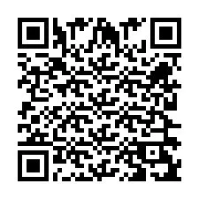 Código QR para número de telefone +262262910259