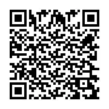 Código QR para número de telefone +262262910289