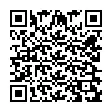 Código QR para número de telefone +262262910299