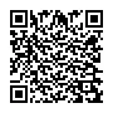 Codice QR per il numero di telefono +262262910398