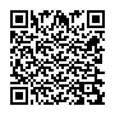 QR-код для номера телефона +262262910485