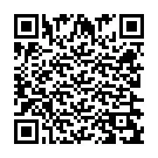 Código QR para número de telefone +262262910498