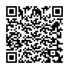 Codice QR per il numero di telefono +262262910505