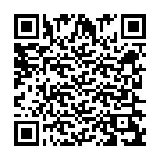 QR-код для номера телефона +262262910550