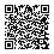 Codice QR per il numero di telefono +262262910556