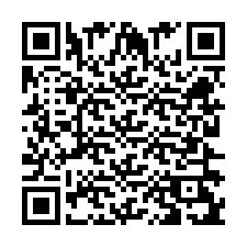 QR-code voor telefoonnummer +262262910558