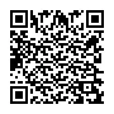 Codice QR per il numero di telefono +262262910601