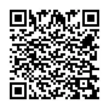 QR-code voor telefoonnummer +262262910617