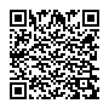 QR-код для номера телефона +262262910618