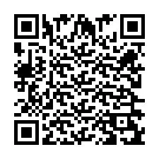 QR-код для номера телефона +262262910629