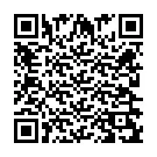 QR-code voor telefoonnummer +262262910709