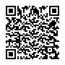 QR-code voor telefoonnummer +262262910739