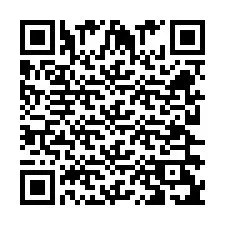 Codice QR per il numero di telefono +262262910744