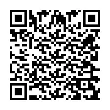 QR kód a telefonszámhoz +262262910749