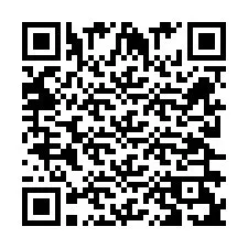 Código QR para número de telefone +262262910781