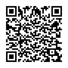 QR-code voor telefoonnummer +262262910808