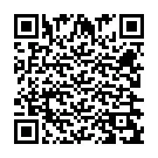 Codice QR per il numero di telefono +262262910823