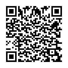 QR-koodi puhelinnumerolle +262262910829