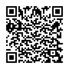 Codice QR per il numero di telefono +262262911201