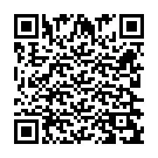 Codice QR per il numero di telefono +262262911205