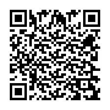 Codice QR per il numero di telefono +262262911213