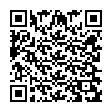 Código QR para número de telefone +262262911260