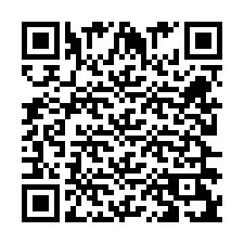 QR-код для номера телефона +262262911269