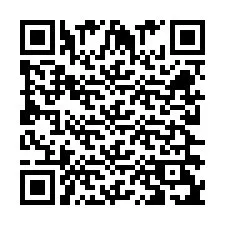 Codice QR per il numero di telefono +262262911288