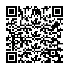 QR-код для номера телефона +262262911341