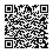 Código QR para número de telefone +262262911368