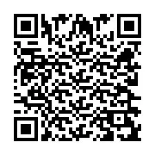 Codice QR per il numero di telefono +262262911388