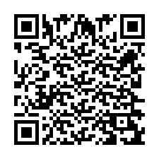 QR-код для номера телефона +262262911641