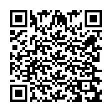 Codice QR per il numero di telefono +262262911661