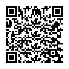 QR-code voor telefoonnummer +262262911705